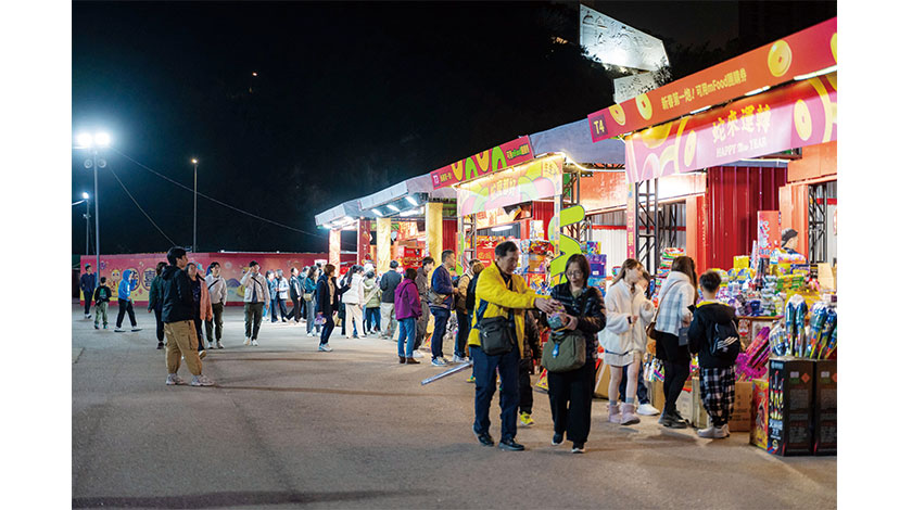 澳門南岸海濱工程開展關係  馬年新春炮竹燃放區只設氹仔    