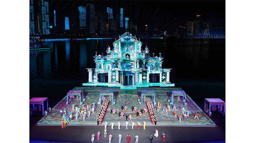 海天為幕 同心繪夢  第十五屆全國運動會閉幕    