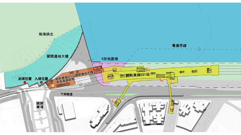 關閘連輕軌ES1站通道工程已判給 料2029年中竣工    