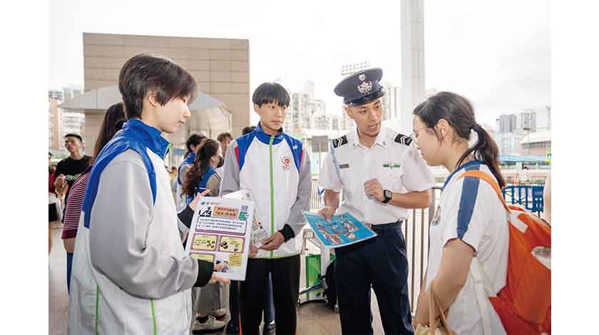 宣教呼籲青少年 切勿走水貨    